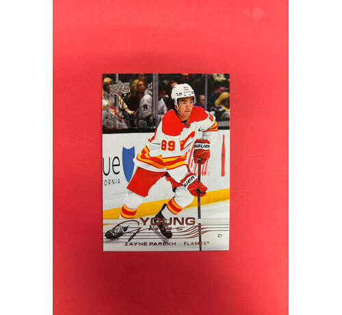 UPPER DECK 2025-26 UPPER DECK SERIES 1 ZAYNE PAREKH YOUNG GUNS