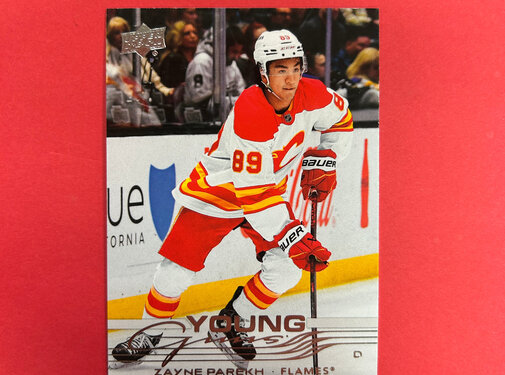 UPPER DECK 2025-26 UPPER DECK SERIES 1 ZAYNE PAREKH YOUNG GUNS