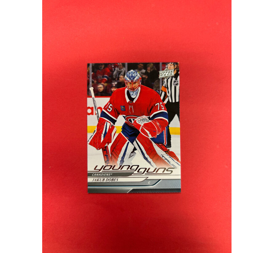 2024-25 UPPER DECK EXTENDED SERIES JAKUB DOBES YOUNG GUNS