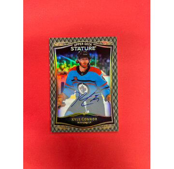 UPPER DECK 2023-24 UPPER DECK  STATURE KYLE CONNOR AUTO