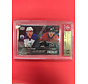 2015-16 UPPER DECK SERIES 1 MCDAVID / BENNETT CHECKLIST SILVER FOIL BECKETT GRADED 9.5