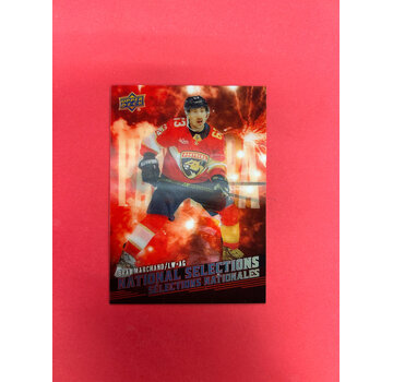 UPPER DECK 2025-26 TIM HORTONS UPPER DECK BRAD MARCHAND NATIONAL SELECTIONS