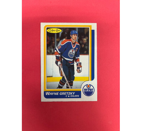 O-PEE-CHEE 1986-87 O-PEE-CHEE WAYNE GRETZKY