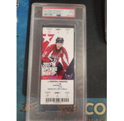 OVECHKIN 20th HAT TRICK GRADED TICKET STUB PSA 10 CAPITALS CANADIENS 2017 OCT.7