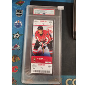 ALEX OVECHKIN  1ST GOAL AS CAPTAIN GRADED TICKET STUB PSA 8 CAPITALS