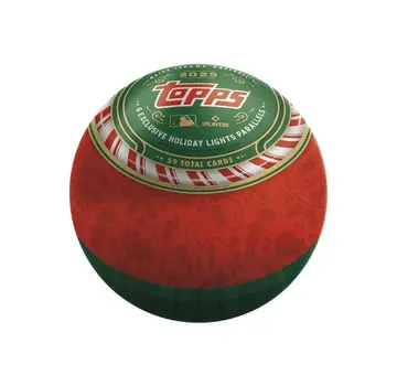 TOPPS 2025 TOPPS HOLIDAY BASEBALL TIN