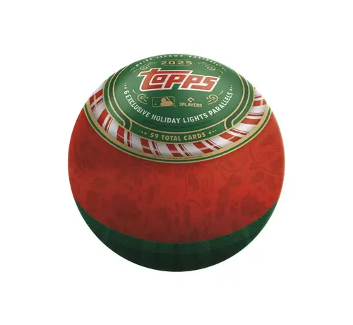 TOPPS 2025 TOPPS HOLIDAY BASEBALL TIN