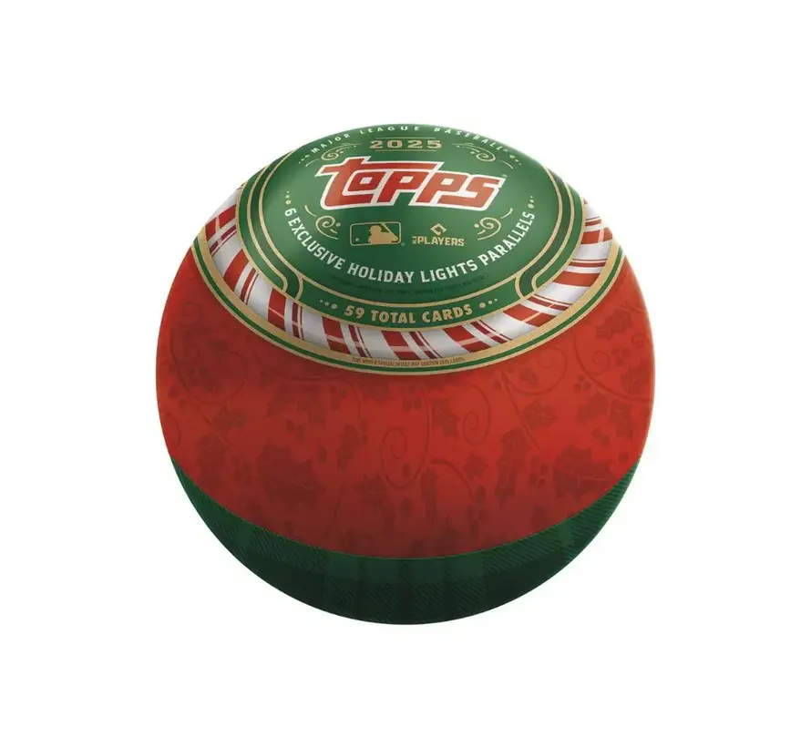 2025 TOPPS HOLIDAY BASEBALL TIN