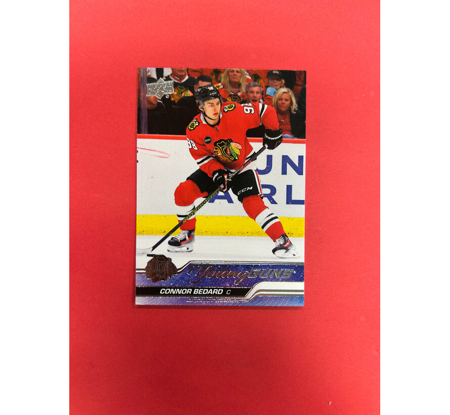 2023-24 UPPER DECK SERIES 2 CONNOR BEDARD YOUNG GUNS