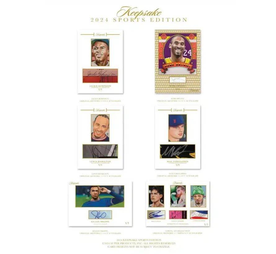 2024 SUPER PRODUCTS KEEPSAKE MULTISPORT EDITION