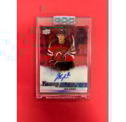 UPPER DECK 2024-25 UPPER DECK CLEAR CUT JACK HUGHES YOUNG GUNS AUTOGRAPH RETRO