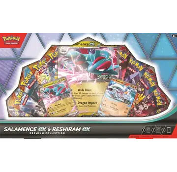 POKEMON POKEMON PREMIUM COLLECTION SALAMENCE EX & RESHIRAM EX
