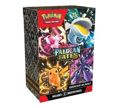NINTENDO POKEMON SV4.5 PALDEAN FATES BOOSTER BUNDLE BOX