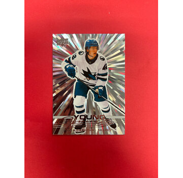 UPPER DECK 2025-26 UPPER DECK SERIES 1 LUCA CAGNONI OUTBURST YOUNG GUNS