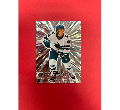UPPER DECK 2025-26 UPPER DECK SERIES 1 LUCA CAGNONI OUTBURST YOUNG GUNS