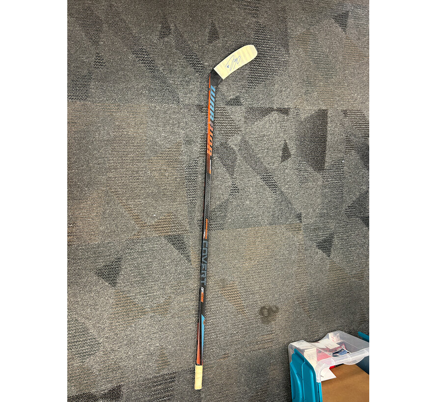 JACK ROSLOVIC USED STICK AUTOGRAPHED