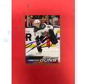 UPPER DECK 2022-23 UPPER DECK SERIES 2 DYLAN GUENTHER YOUNG GUNS AUTOGRAPHED IN PERSON