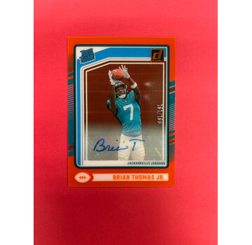 PANINI 2024 PANINI CLEARLY BRIAN THOMAS RATED ROOKIE AUTOGRAPH /199