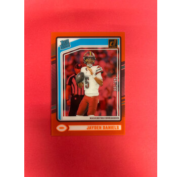 PANINI 2024 PANINI CLEARLY JAYDEN DANIELS RATED ROOKIE BRONZE /199