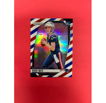 PANINI 2024 PANINI PRIZM DRAKE MAYE RED WHITE BLUE ROOKIE