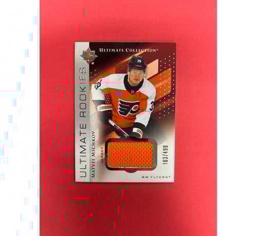 UPPER DECK 2024-25 UPPER DECK ULTIMATE MATVEI MICHKOV ULTIMATE ROOKIE JERSEY /499