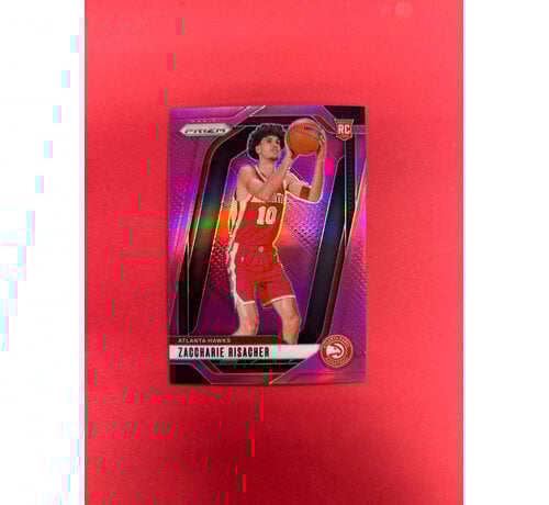 PANINI 2024-25 PANINI PRIZM ZACCHARIE RISACHER PINK PRIZM ROOKIE /249