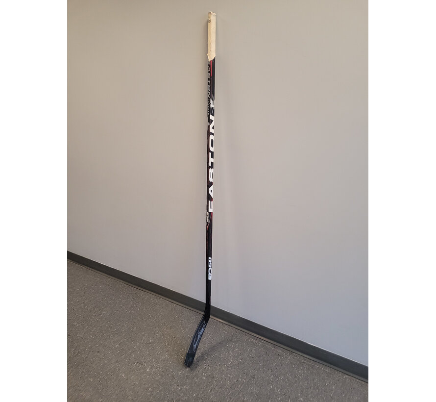 TEEMU SELANNE 2012 AUTOGRAPHED ANAHEIM DUCKS GAME USED STICK NO COA