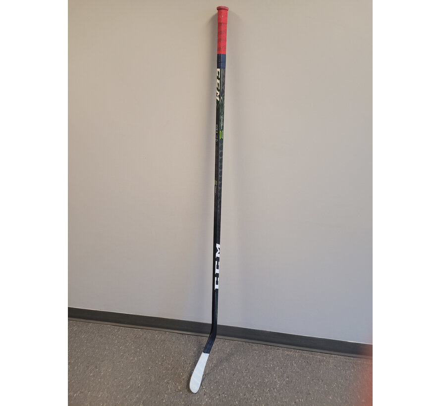 ALEX OVECHKIN 2018-19 GAME USED PLAYOFF STICK CAPITALS VS HURRICANES DOUBLE DEKE COA