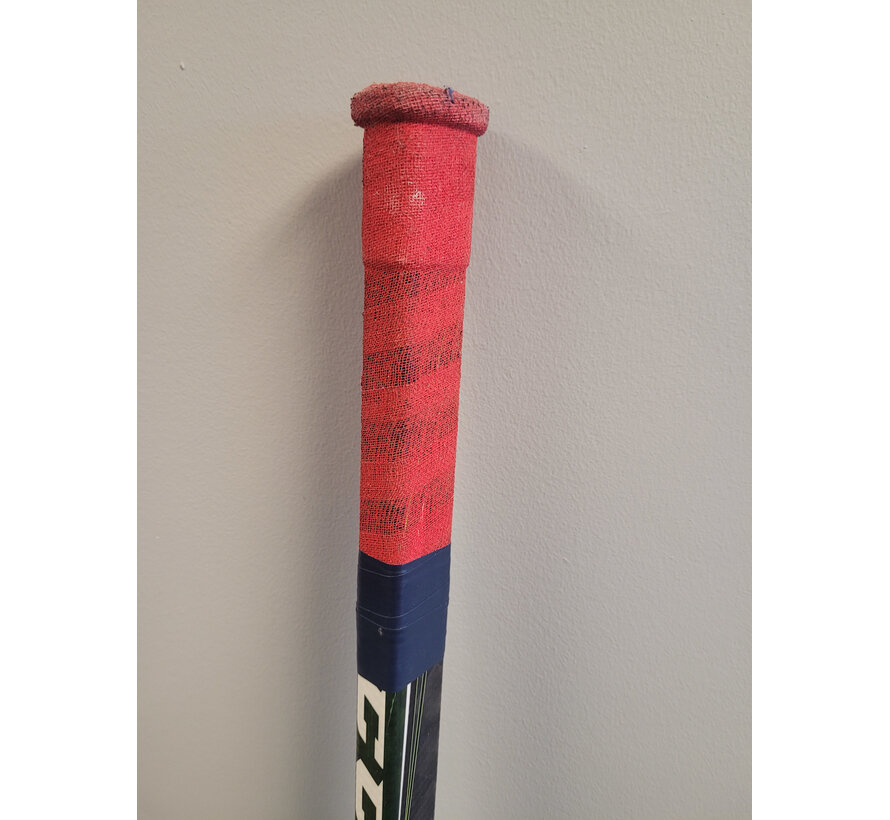 ALEX OVECHKIN 2018-19 GAME USED PLAYOFF STICK CAPITALS VS HURRICANES DOUBLE DEKE COA
