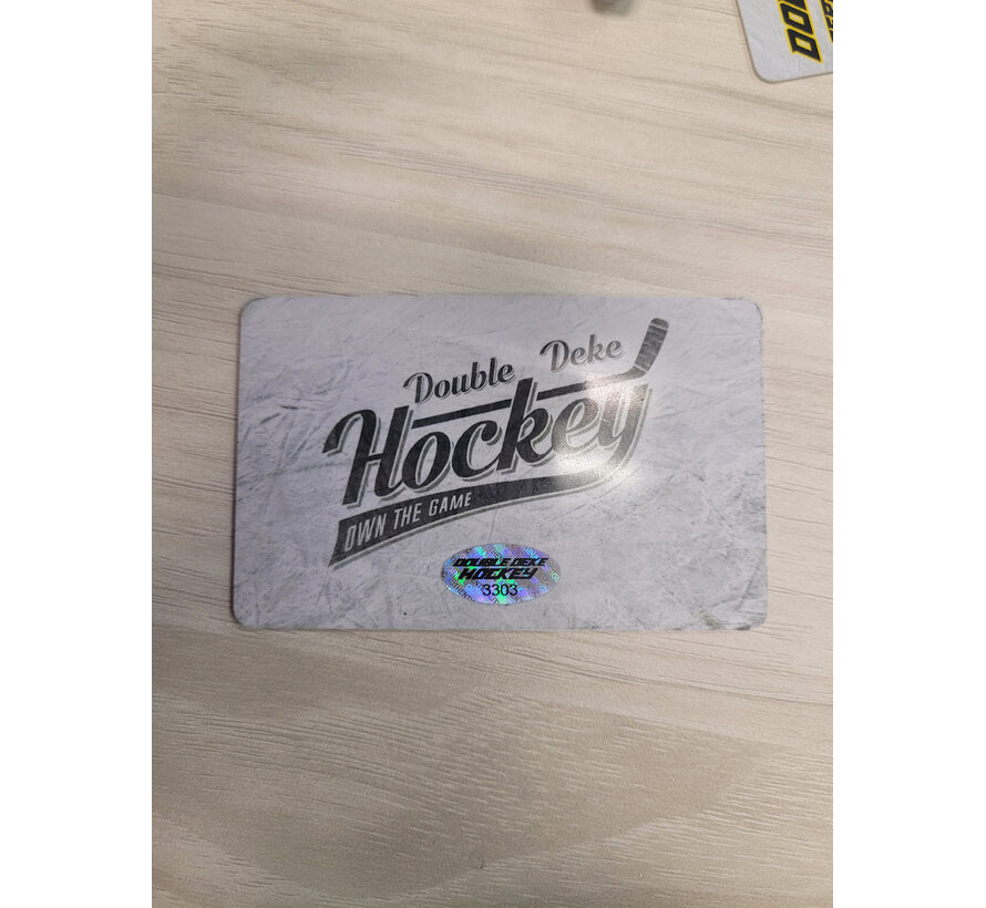 ALEX OVECHKIN 2018-19 GAME USED PLAYOFF STICK CAPITALS VS HURRICANES DOUBLE DEKE COA