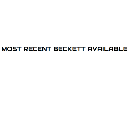 BECKETT HOCKEY BECKETT MAGAZINE