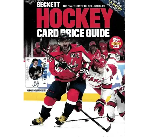 BECKETT 2025-26 HOCKEY BECKETT ANNUAL PRICE GUIDE