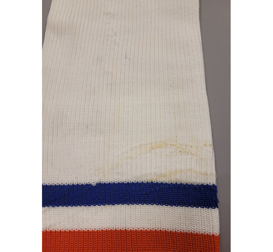 WAYNE GRETZKY GAME-USED SOCKS FROM INAUGURAL FANTASY CAMP W/ COPY OF WGA COA