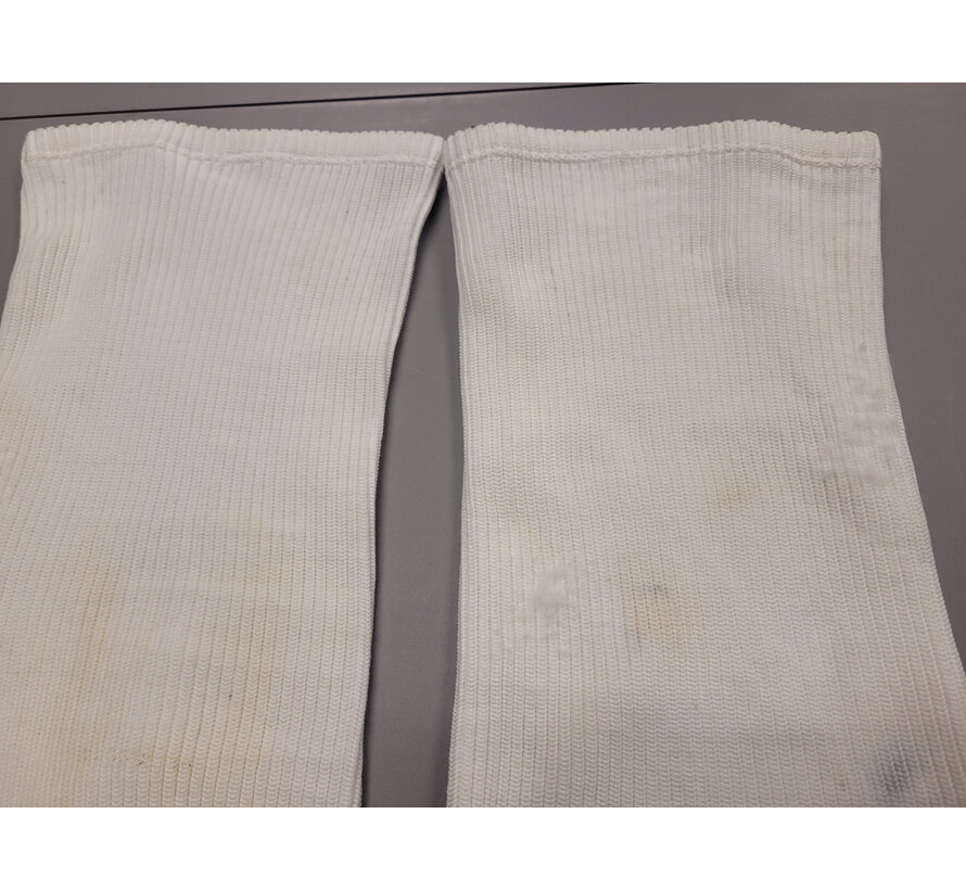 WAYNE GRETZKY GAME-USED SOCKS FROM INAUGURAL FANTASY CAMP W/ COPY OF WGA COA