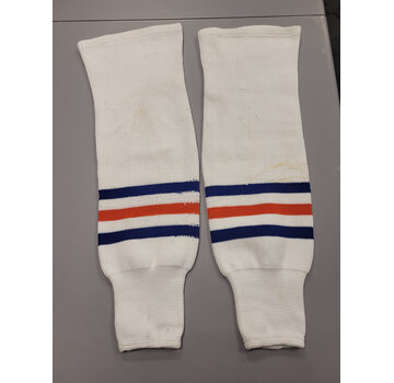 WAYNE GRETZKY GAME-USED SOCKS FROM INAUGURAL FANTASY CAMP W/ COPY OF WGA COA