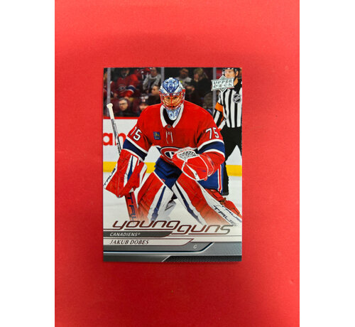 UPPER DECK 2024-25 UPPER DECK EXTENDED SERIES JAKUB DOBES YOUNG GUNS