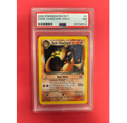 POKEMON 2000 POKEMON TEAM ROCKET DARK CHARIZARD HOLO PSA GRADED 7