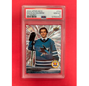 UPPER DECK 2024-25 UPPER DECK EXTENDED SERIES MACKLIN CELEBRINI OUTBURST DRAFT ROOKIE PSA GRADED 10