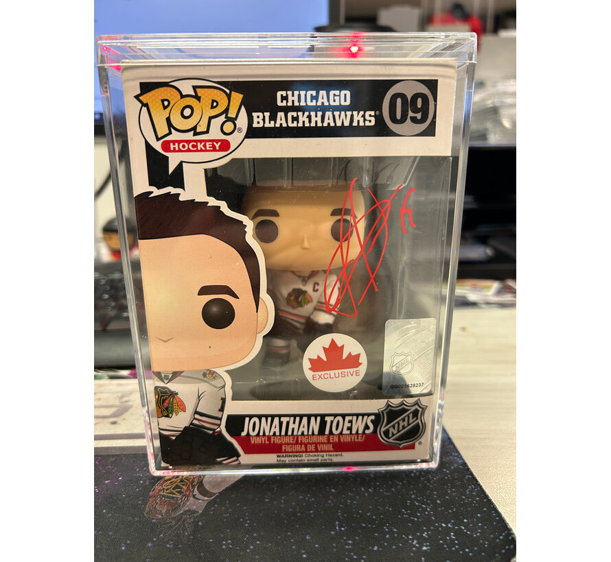 JONATHAN TOEWS AUTOGRAPHED FUNKO POP
