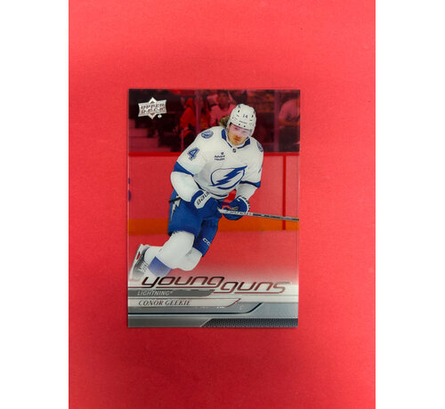 UPPER DECK 2024-25 UPPER DECK SERIES 2 CONOR GEEKIE YOUNG GUNS CLEAR CUT