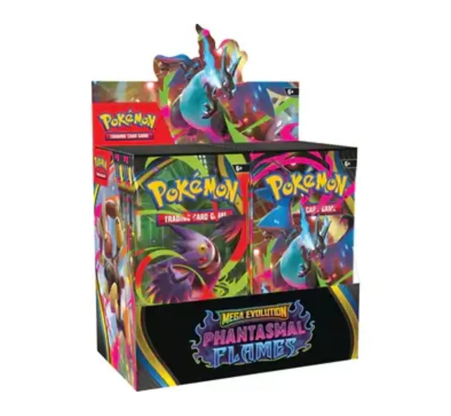 POKEMON ME02 PHANTASMAL FLAMES BOOSTER DISPLAY BOX
