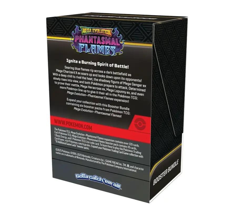POKEMON ME02 PHANTASMAL FLAMES BOOSTER BUNDLE BOX