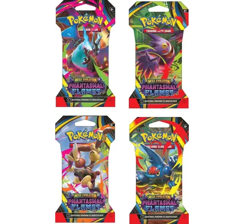 POKEMON POKEMON ME02 PHANTASMAL FLAMES BLISTER PACK
