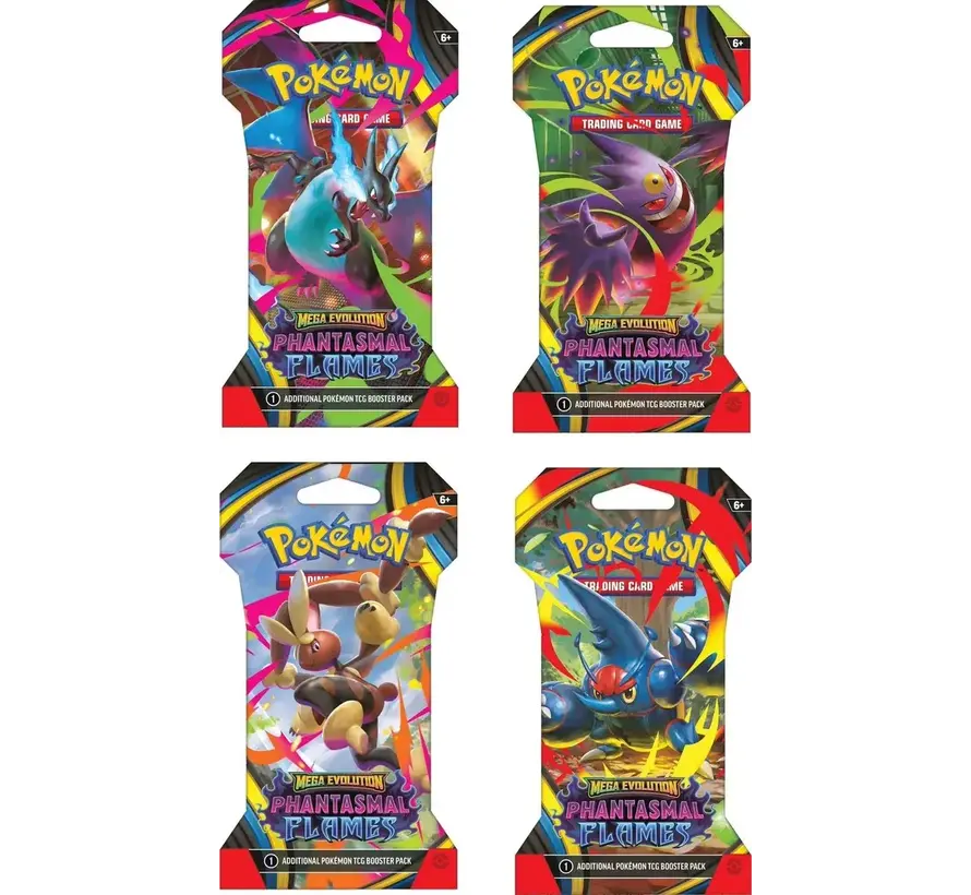 POKEMON ME02 PHANTASMAL FLAMES BLISTER PACK