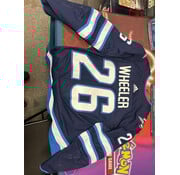 BLAKE WHEELER GAME USED PHOTOMATCHED 2019 STANLEY CUP PLAYOFFS JERSEY WINNIPEG JETS COA