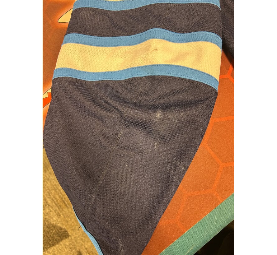 ADAM LOWRY GAME USED PHOTOMATCHED 2018-19 HOME JERSEY WINNIPEG JETS COA