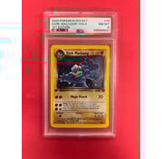 POKEMON 2000 POKEMON TEAM ROCKET DARK MACHAMP 1ST EDITION HOLO PSA GRADED 8