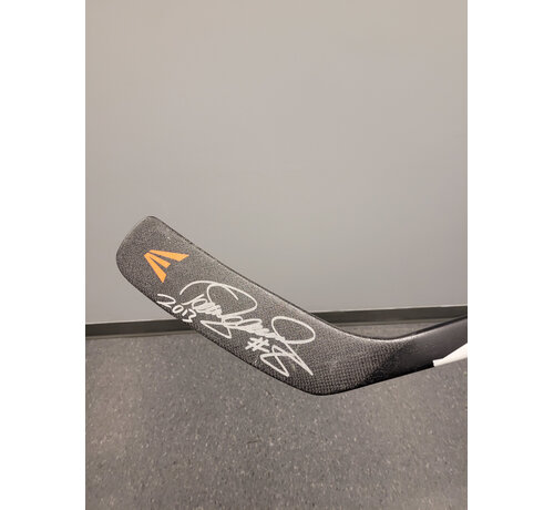 TEEMU SELANNE AUTOGRAPHED GAME USED STICK FROM 2013