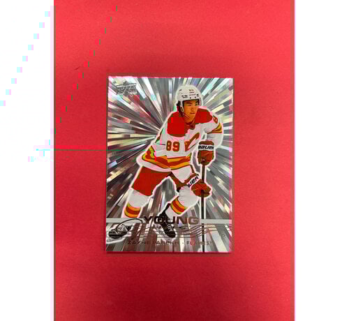 UPPER DECK 2025-26 UPPER DECK SERIES 1 ZAYNE PAREKH YOUNG GUNS OUTBURST