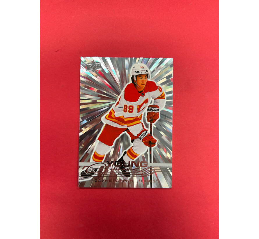 2025-26 UPPER DECK SERIES 1 ZAYNE PAREKH YOUNG GUNS OUTBURST